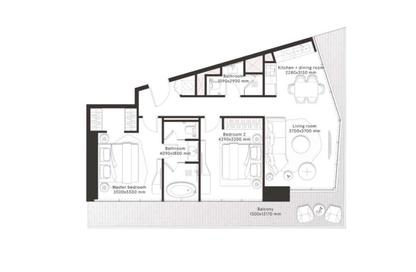 Apartment - 2 Bedrooms - 2 Bathrooms for sale in City Center Residences - Downtown Dubai - Dubai