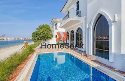 Villa - 5 Bedrooms - 6 Bathrooms for rent in Garden Homes Frond L - Garden Homes - Palm Jumeirah - Dubai