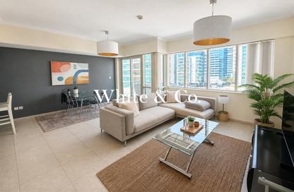 Apartment - 1 Bedroom - 1 Bathroom for rent in Al Majara 2 - Al Majara Towers - Dubai Marina - Dubai