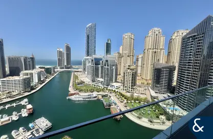 شقة - 2 غرف نوم - 3 حمامات للايجار في ستيلا ماريس - دبي مارينا - دبي