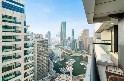 Apartment - 1 Bedroom - 1 Bathroom for rent in Escan Tower - Dubai Marina - Dubai