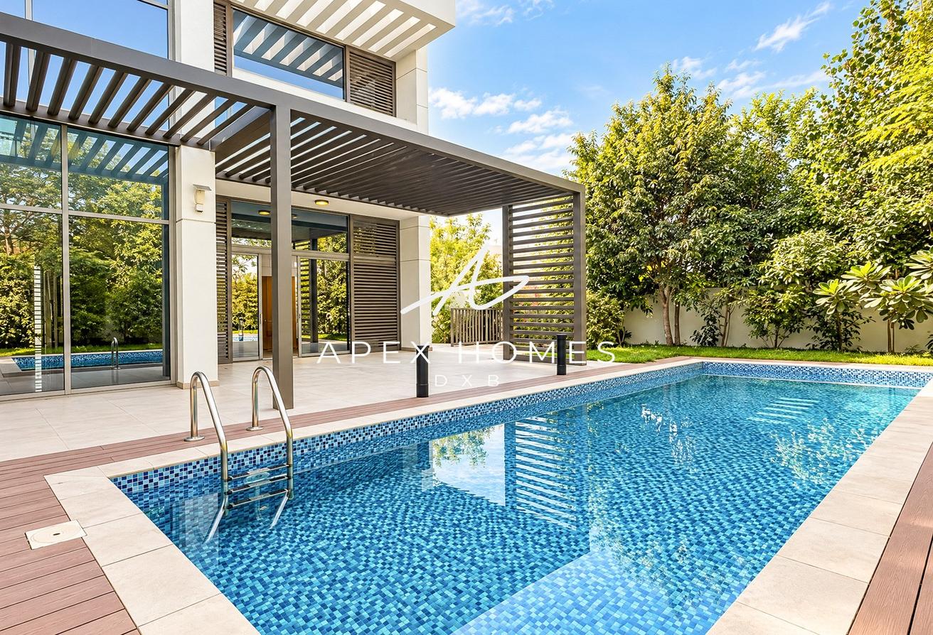 Corner Villa|Burj Khalifa View|Private Pool|Vacant photo 21