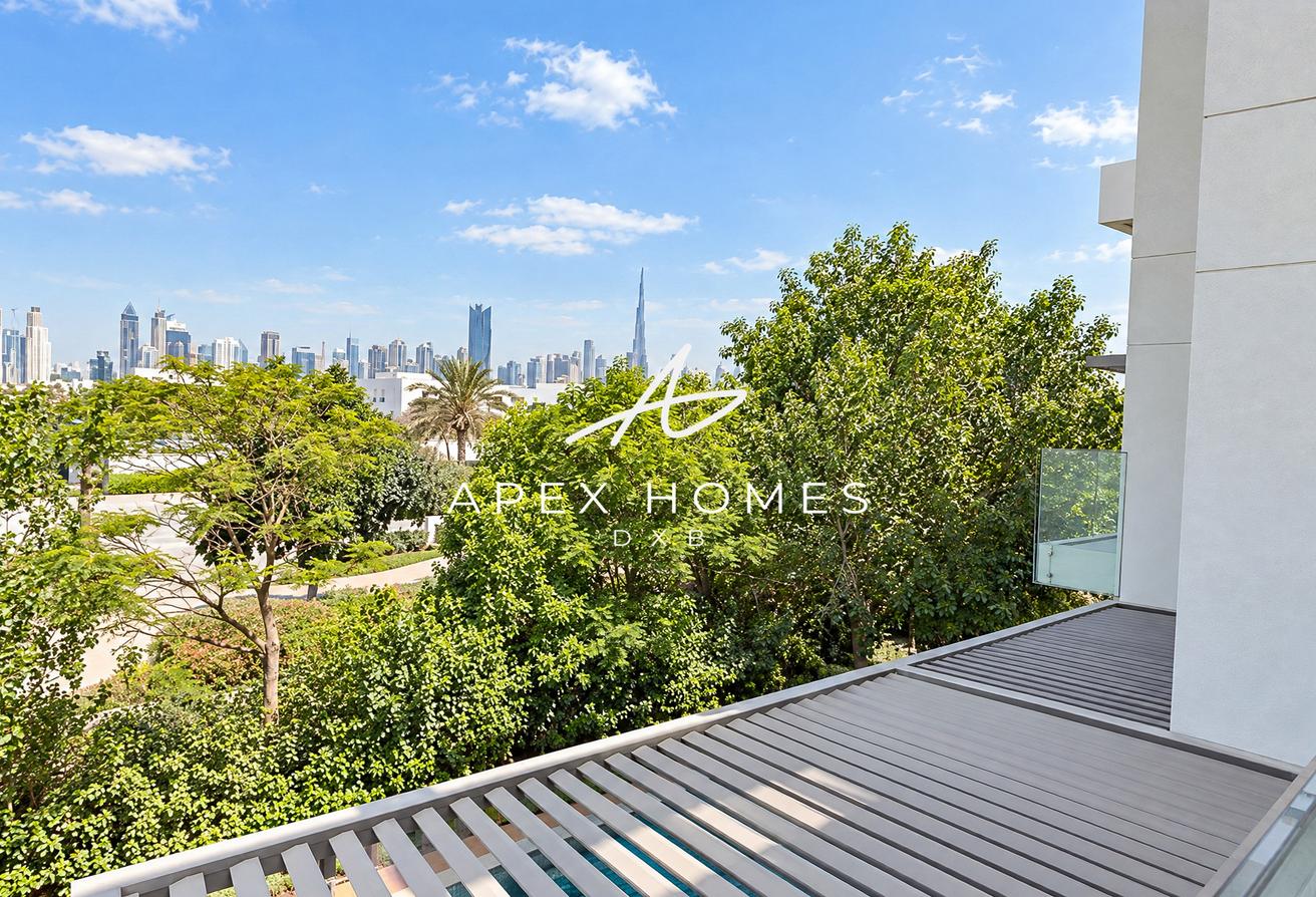 Corner Villa|Burj Khalifa View|Private Pool|Vacant photo 19