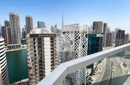 Apartment - 1 Bedroom - 2 Bathrooms for rent in AG Tower - Business Bay - Dubai