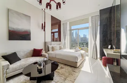 Apartment - Studio - 1 Bathroom for rent in Hyde Walk - Jumeirah Garden City - Al Satwa - Dubai