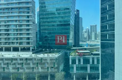 مكتب - استوديو - 2 حمامات للايجار في برج صبحة العاجي 1 - أبراج صبحة العاجية - الخليج التجاري - دبي