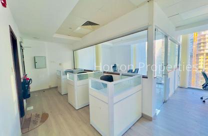 Office Space - Studio - 1 Bathroom for rent in The Prism - Business Bay - Dubai