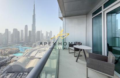 Apartment - 2 Bedrooms - 3 Bathrooms for rent in The Address Residence Fountain Views 1 - The Address Residence Fountain Views - Downtown Dubai - Dubai