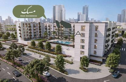 Apartment - Studio - 1 Bathroom for sale in Mesk Residences - Maryam Island - Al Khan - Sharjah Apartment - Studio - 1 Bathroom for sale in Mesk Residences - Maryam Island - Al Khan - Sharjah