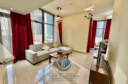 شقة - غرفة نوم - 2 حمامات للايجار في برج ميرانو - الخليج التجاري - دبي