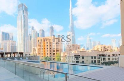 Apartment - 1 Bedroom - 2 Bathrooms for rent in Bellevue Tower 2 - Bellevue Towers - Downtown Dubai - Dubai