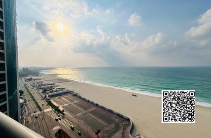 Apartment - 3 Bedrooms - 4 Bathrooms for rent in Ajman Corniche Residences - Ajman Corniche Road - Ajman