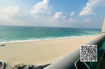 Apartment - 3 Bedrooms - 4 Bathrooms for rent in Ajman Corniche Residences - Ajman Corniche Road - Ajman