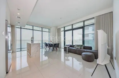 Apartment - 3 Bedrooms - 4 Bathrooms for rent in Beach Vista Tower 2 - Beach Vista - EMAAR Beachfront - Dubai Harbour - Dubai