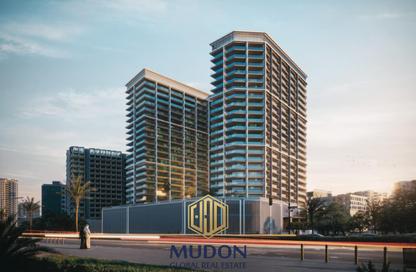 Apartment - 1 - 1 for rent in Binghatti Ghost - Dubai Healthcare City 2 - Al Jaddaf - Dubai