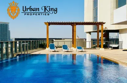 شقة - غرفة نوم - 2 حمامات للايجار في حديقة الوليد 1 - حديقة الوليد - الجداف - دبي