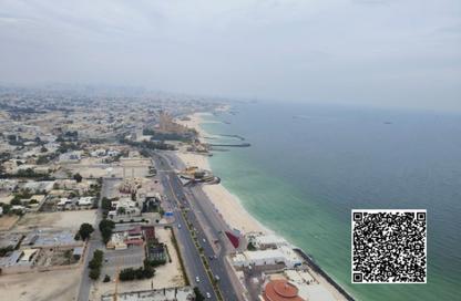 Apartment - 2 - 2 for rent in Corniche Tower - Ajman Corniche Road - Ajman