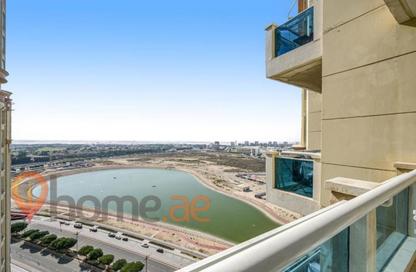 Apartment - Studio - 1 for rent in Lago Vista B - Lago Vista - Dubai Production City (IMPZ) - Dubai