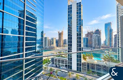شقة - 1 للإيجار في ماركيز سكوير تاور - الخليج التجاري - دبي