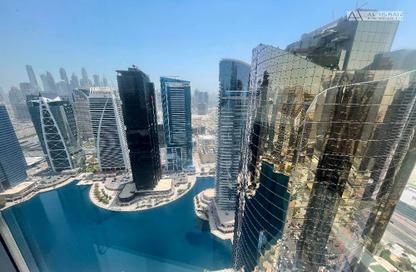 Office Space - Studio - 2 Bathrooms for rent in Platinum Tower (Pt Tower) - JLT Cluster I - Jumeirah Lake Towers - Dubai