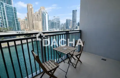 Apartment - 1 Bedroom - 1 Bathroom for rent in 5242 Tower 2 - 5242 - Dubai Marina - Dubai