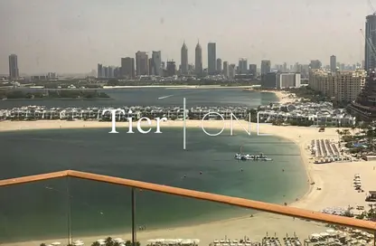 Apartment - 2 Bedrooms - 2 Bathrooms for rent in Sapphire - Tiara Residences - Palm Jumeirah - Dubai