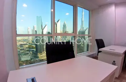 Office Space - Studio - 1 Bathroom for rent in Aspin Tower - Sheikh Zayed Road - Dubai