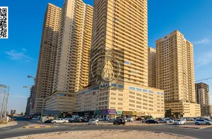 Apartment - 2 Bedrooms - 2 Bathrooms for rent in Orchid Towers - Tiger Downtown Ajman - Al Alia - Ajman