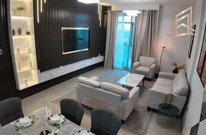 Apartment - Studio - 1 for rent in Paradise View 1 - Majan - Dubai Apartment - Studio - 1 for rent in Paradise View 1 - Majan - Dubai