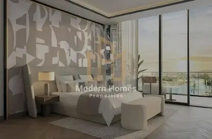 شقة - غرفة نوم - 2 حمامات للبيع في G أزيزي فينيسيا 14 - مبنى - أزيزي فينيسيا 14 - عزيزي فينيسيا - دبي الجنوب (مركز دبي العالمي) - دبي