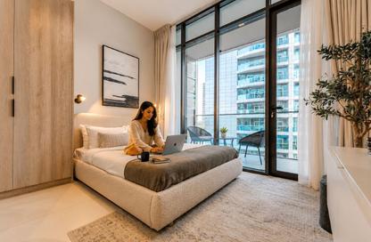 Apartment - Studio - 1 Bathroom for rent in Amal Tower - Dubai Sports City - Dubai