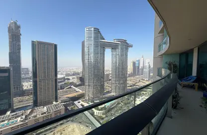 Apartment - 2 Bedrooms - 2 Bathrooms for rent in Burj Vista 1 - Burj Vista - Downtown Dubai - Dubai