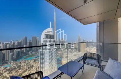 شقة - 2 غرف نوم - 3 حمامات للايجار في بوليفارد بوينت - وسط مدينة دبي - دبي