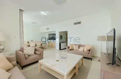 Apartment - 2 Bedrooms - 3 Bathrooms for rent in Al Bateen Residences - Jumeirah Beach Residence - Dubai