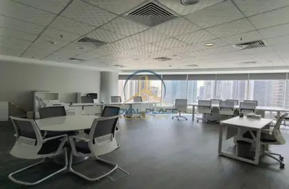 Office Space - Studio - 1 Bathroom for rent in The Prime Tower - Business Bay - Dubai
