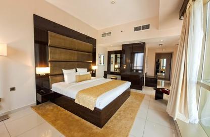 Apartment - Studio - 2 Bathrooms for rent in Gevora Hotel - Sheikh Zayed Road - Dubai