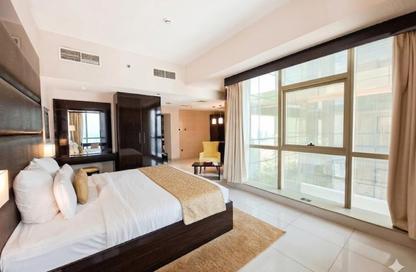 Apartment - Studio - 2 Bathrooms for rent in Gevora Hotel - Sheikh Zayed Road - Dubai Apartment - Studio - 2 Bathrooms for rent in Gevora Hotel - Sheikh Zayed Road - Dubai