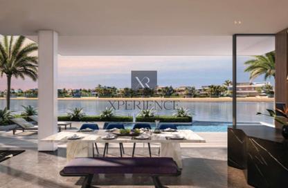 Villa - 5 - 6 for sale in Beach Collection Frond E - Beach Collection - Palm Jebel Ali - Dubai