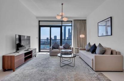 Apartment - 2 - 2 for sale in Marina Vista Tower 1 - Marina Vista - Emaar Beachfront - Dubai Harbour - Dubai