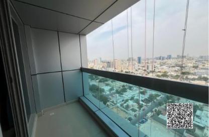Apartment - 1 Bedroom - 1 Bathroom for rent in Corniche Tower - Ajman Corniche Road - Ajman
