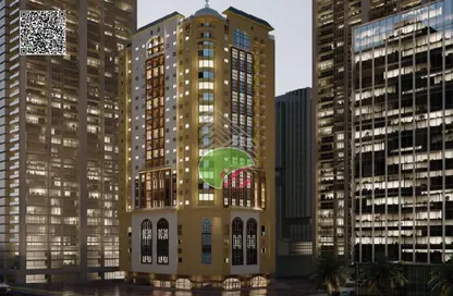 Apartment - 1 Bedroom - 2 Bathrooms for sale in Nuaimia Two Tower - Al Nuaimiya - Ajman