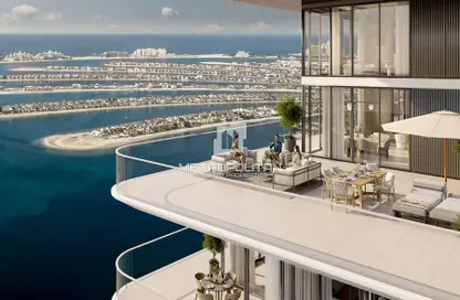 Apartment - 4 Bedrooms - 4 Bathrooms for sale in Beachgate by Address - EMAAR Beachfront - Dubai Harbour - Dubai