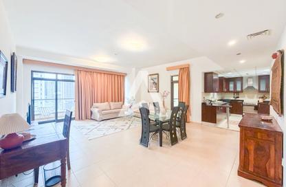 Apartment - 1 Bedroom - 2 Bathrooms for rent in Amwaj 4 - Amwaj - Jumeirah Beach Residence - Dubai