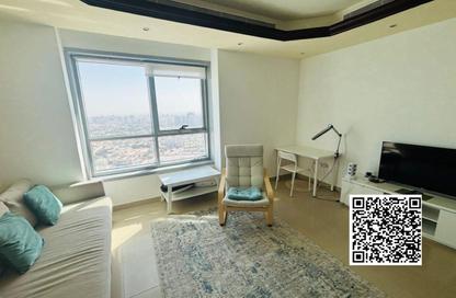 Apartment - 1 Bedroom - 1 Bathroom for rent in Cornish Tower - Al Rumaila - Ajman