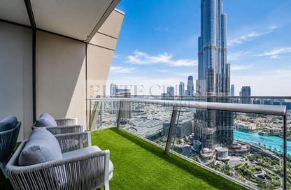 Apartment - 3 Bedrooms - 3 Bathrooms for rent in Burj Vista Tower 1 - Burj Vista - Downtown Dubai - Dubai
