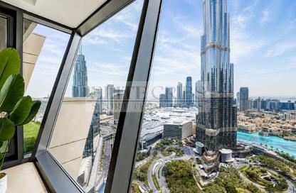 Apartment - 3 Bedrooms - 3 Bathrooms for rent in Burj Vista Tower 1 - Burj Vista - Downtown Dubai - Dubai