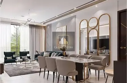 شقة - غرفة نوم - 2 حمامات للبيع في إليتز من دانوب - المبنى 2 - إليتز من الدانوب - قرية جميرا الدائرية - دبي