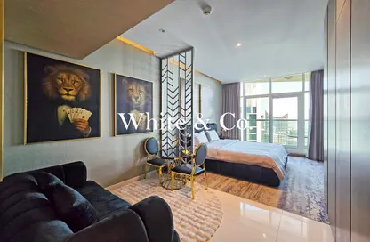 Apartment - 1 Bathroom for rent in Damac Maison Prive A - Damac Maison Prive - Business Bay - Dubai