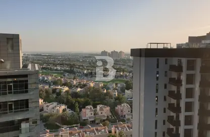 شقة - غرفة نوم - 1 حمام للايجار في غلوبال غولف ريزيدنس 2 - مدينة دبي الرياضية - دبي