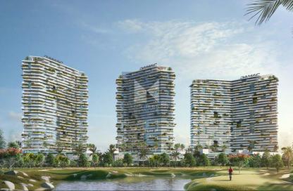 Apartment - 2 - 2 for sale in Golf Greens 1 Tower B - Golf Greens 1 - Golf Greens - Damac Hills - Dubai